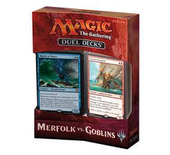 Magic the Gathering: Duel Deck Merfolk vs Goblins - for rent