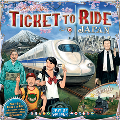 Ticket to Ride Japan and Italy Expansion - for rent